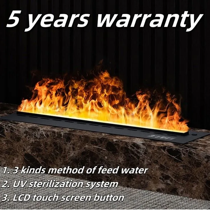 3d Water Vapor Electric Fireplace